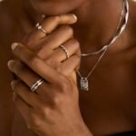 Twist Band Ring in Silver - Image 3